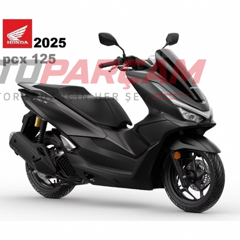 KAPORTA SETİ HONDA PCX K3Y MAT SİYAH